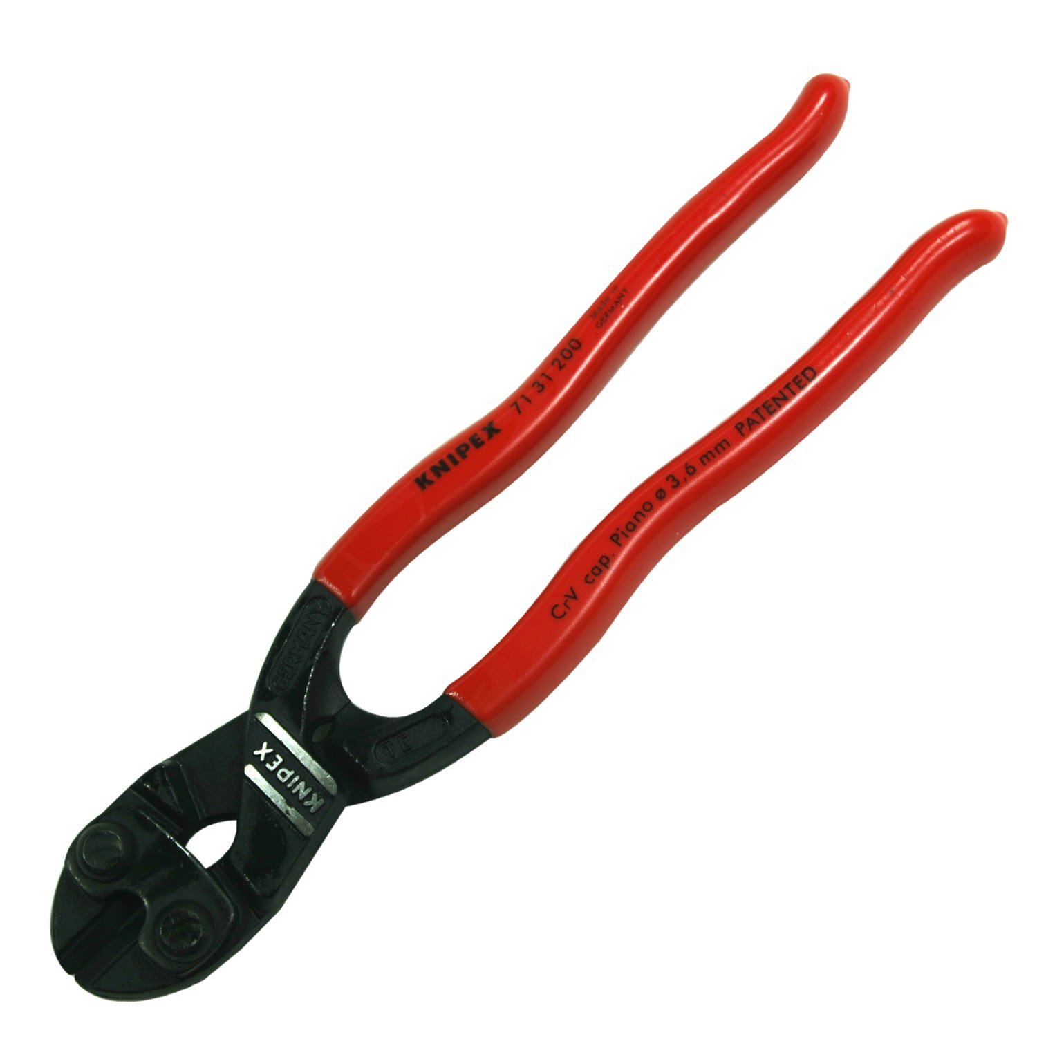 KNIPEX 71 31 200 CoBolt Compact Bolt Cutter With Notched Blade, 8